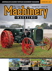 The Old Machinery Magazine - December/January 2023