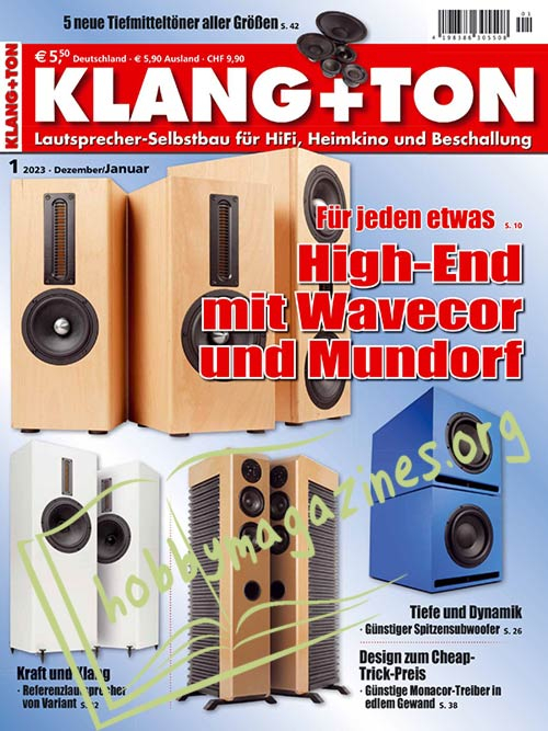 KLANG+TON – Dezember/Januar 2023