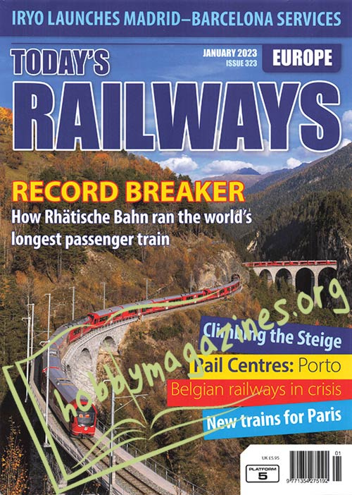Today's Railways Europe - January 2023