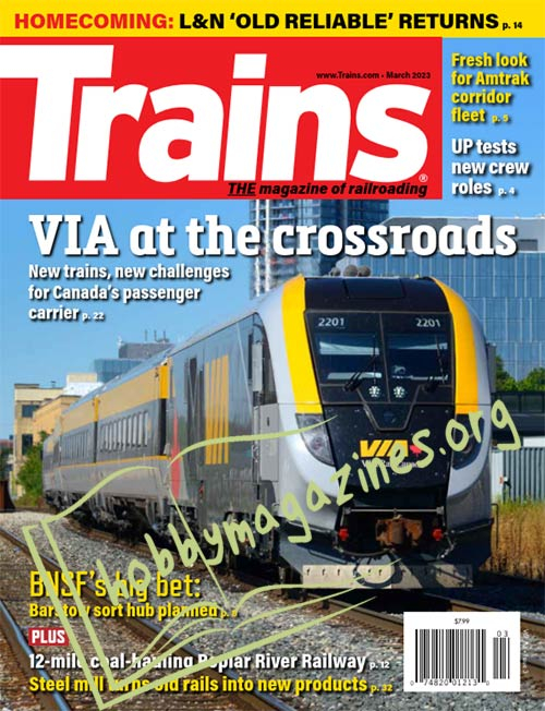 Trains - March 2023