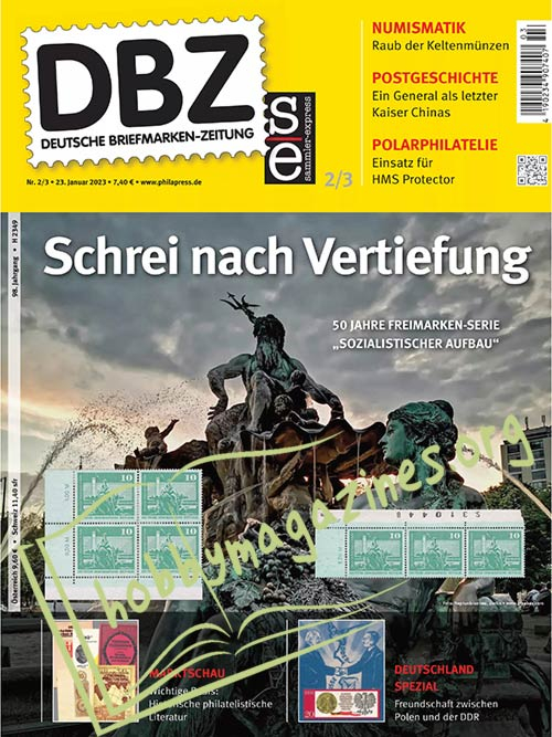 Deutsche Briefmarken-Zeitung – 23. Januar 2023 