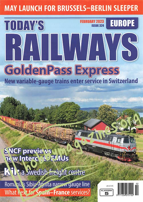 Today's Railways Europe  - February 2023