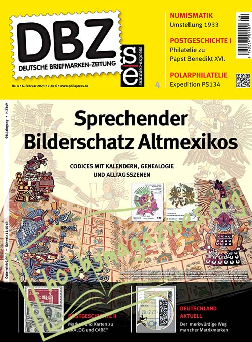 Deutsche Briefmarken-Zeitung 6 Februar 2023 