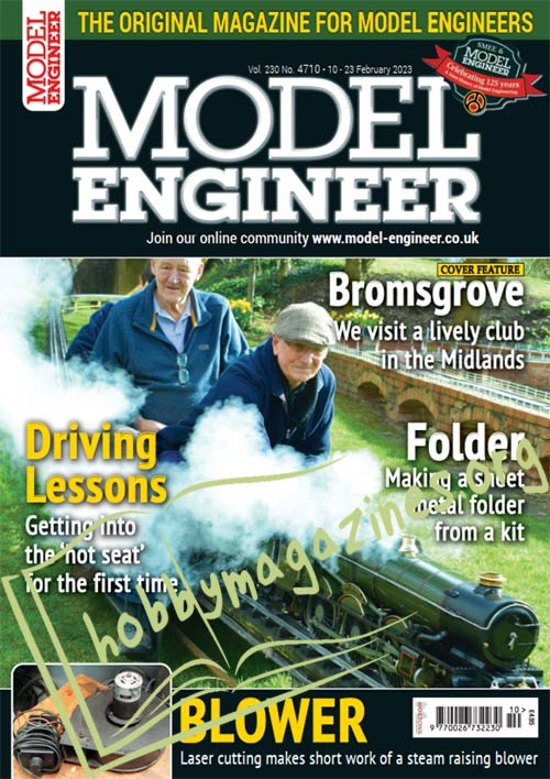 Model Engineer – 10 February 2023