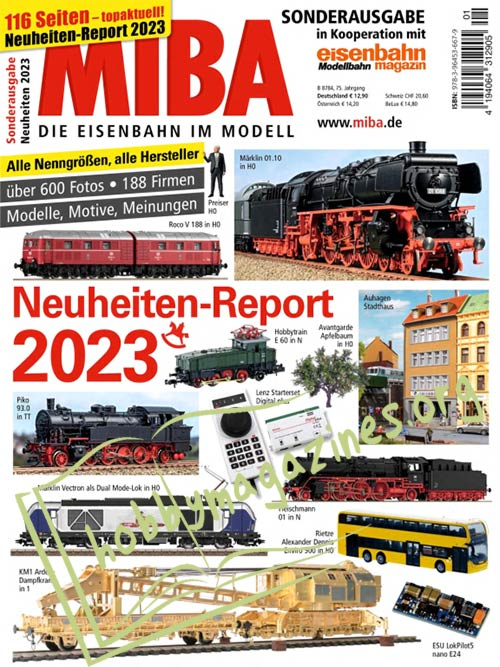 MIBA Neuheiten-Report 2023 
