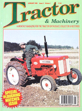 Tractor & Machinery January 1995 Volume 1 Issue 3
