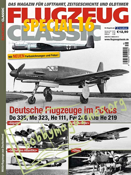 Flugzeug Classic Special 16 - Deutsche Flugzeuge im Fokus