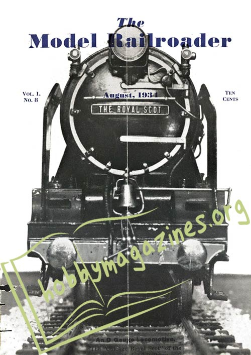 Model Railroader August 1934