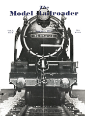 Model Railroader August 1934