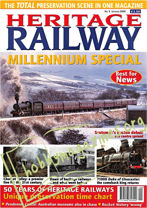 Heritage Railway 009 January 2000 