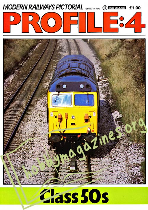 Modern Railways Pictorial Profile Profile 4 - Class 50s