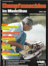 Dampfmaschine im Modellbau 1991/92