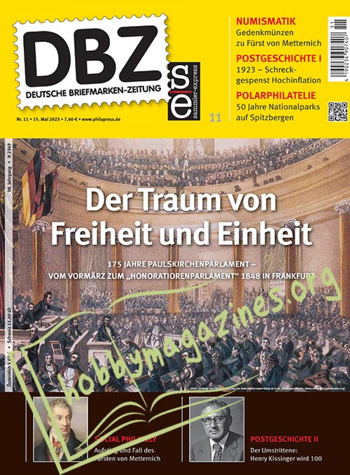 Deutsche Briefmarken-Zeitung – 15. Mai 2023