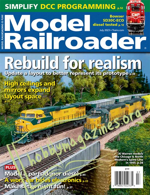 Model Railroader - July 2023