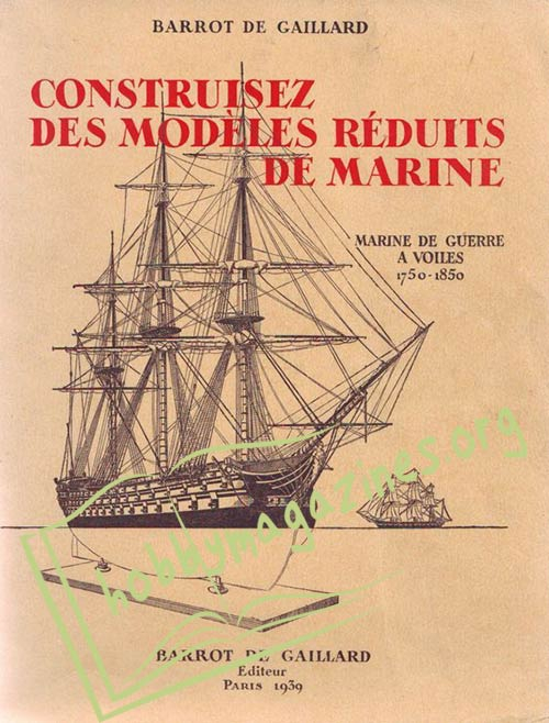 Construisez des Modeles Reduits de Marine (1939)