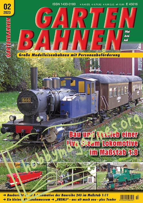 Gartenbahnen - Mai/Juni/Juli 2023