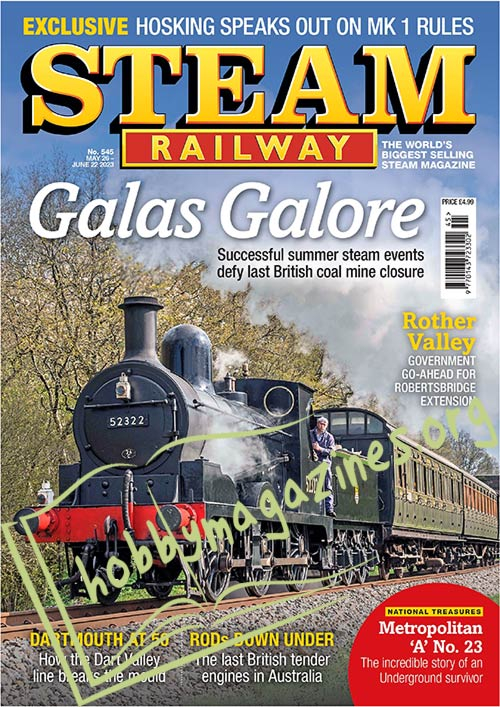 Steam Railway – 26 May 2023 