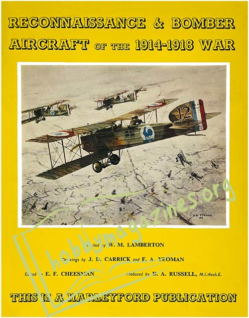 Reconnaissance & Bomber Aircraft of the 1914-1918 WAR (1962)