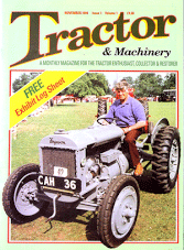 Tractor & Machinery Vol.1 Iss.1 November 1994