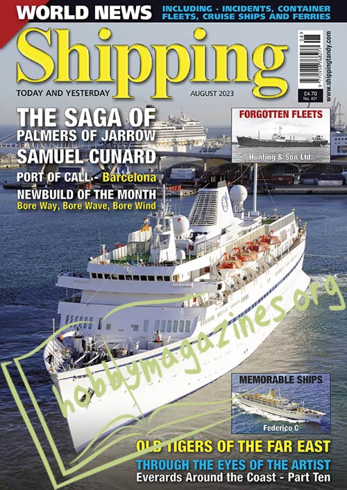 Shipping Today and Yesterday - August 2023