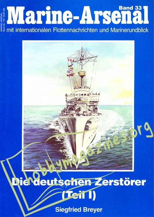 Marine-Arsenal: Die ersten deutschen Zerstörer(Teil 1)