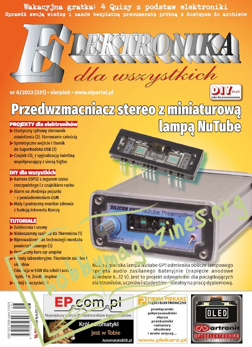 Elektronika dla Wszystkich 8/2023