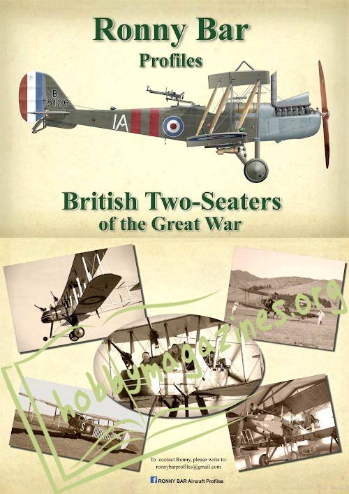 Ronny Bar Profiles: British Two-Seaters of the Great War 