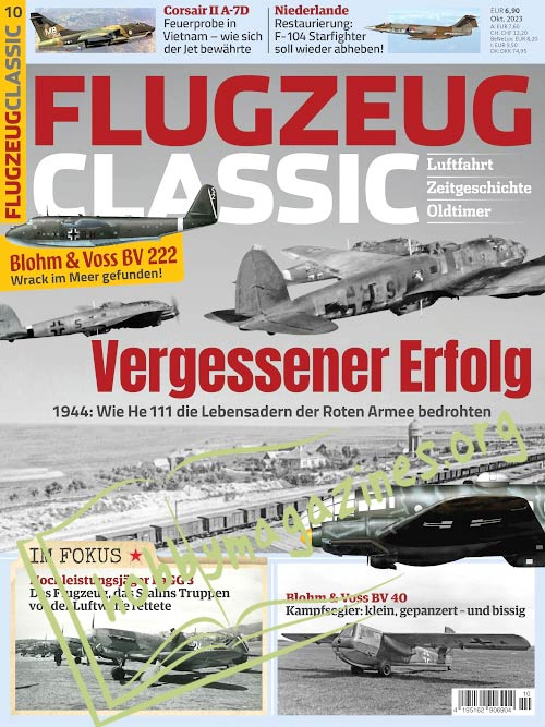 Flugzeug Classic - Oktober 2023