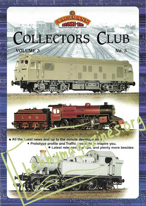 Bachmann Collectors Club Volume 3 No.3