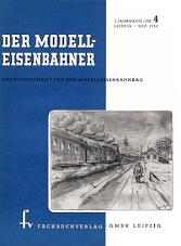 ModellEisenBahner Vol.1 No.4 Dezember 1952