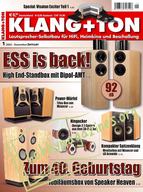 Klang+Ton - Dezember/Januar 2024 
