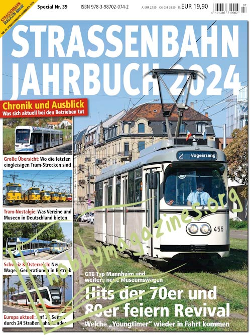 Strassenbahn Jahrbuch 2024