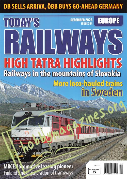 Today's Railways Europe  - December 2023