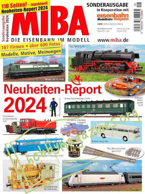 MIBA Sonderausgabe Neuheiten 2024