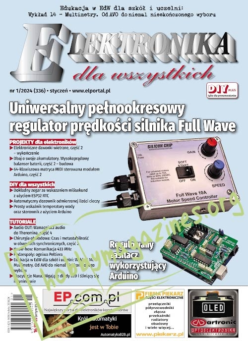 Elektronika dla Wszystkich 1/2024