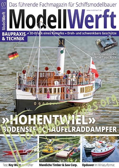 ModellWerft Juli 2024