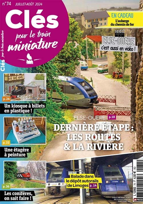 Clés pour le train miniature Juillet-Août 2024