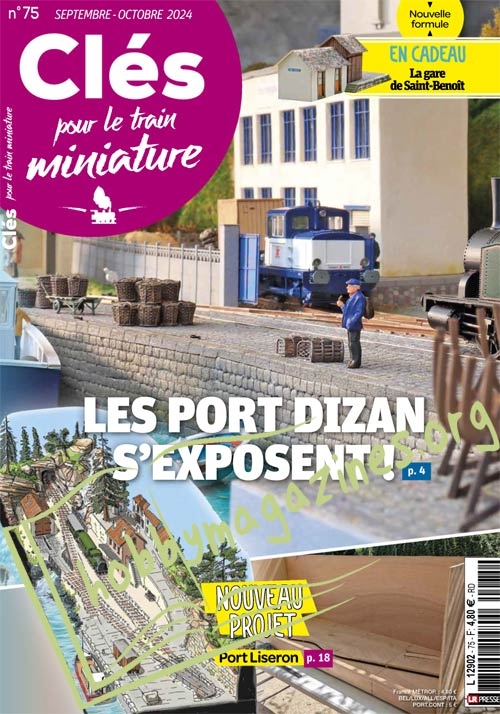 Clés pour le train miniature Septembre-Octobre 2024
