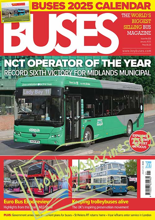Buses January 2025