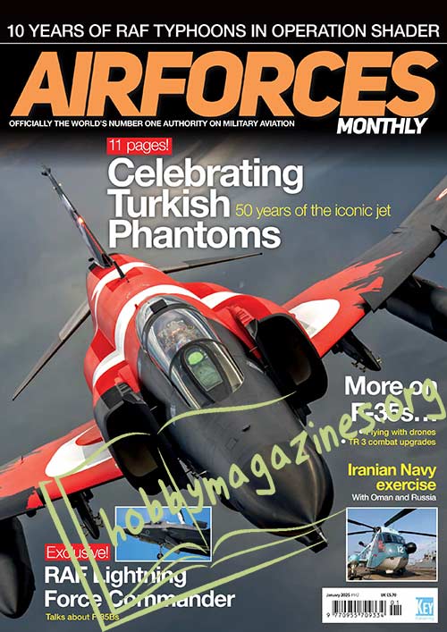 AirForces Monthly January 2025
