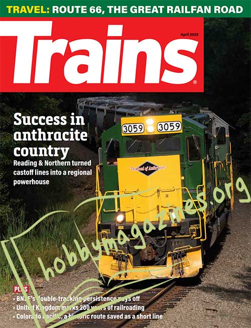 Trains April 2025