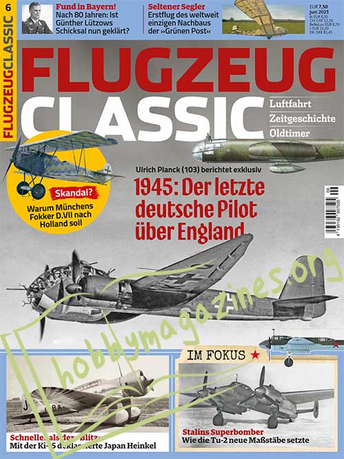 Flugzeug Classic 6/2025