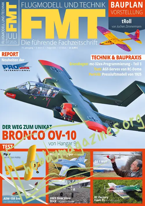 Flugmodell und Technik