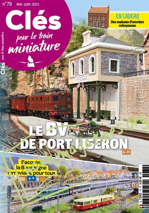 Clés pour le train miniature Mai-Juin 2025