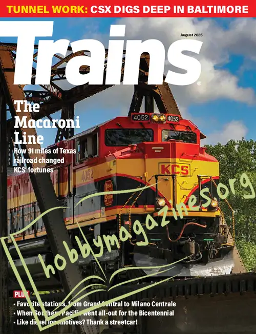 Trains August 2025