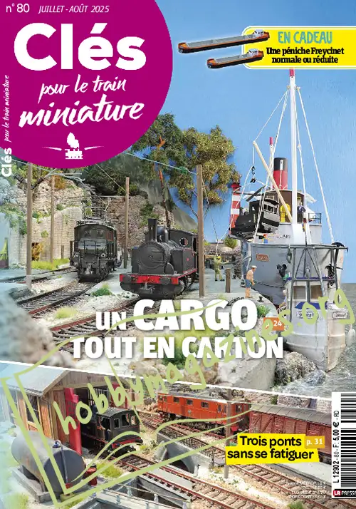 Clés pour le train miniature Juillet-Août 2025