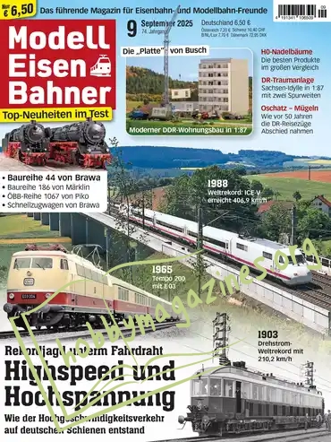 ModellEisenBahner 9/2025