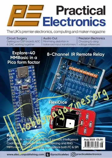 Practical Electronics August 2025