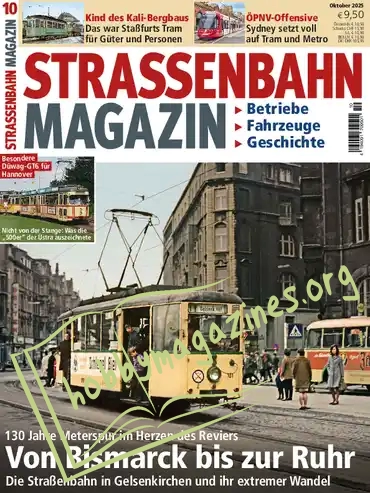 Strassenbahn Magazin Oktober 2025