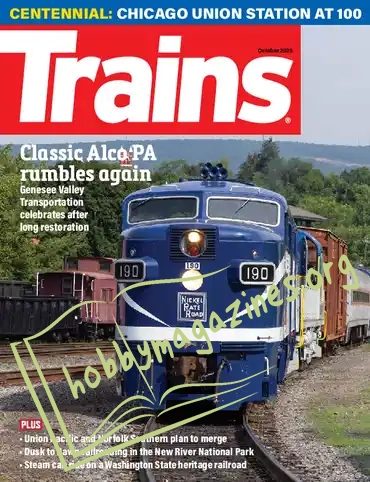 Trains October 2025